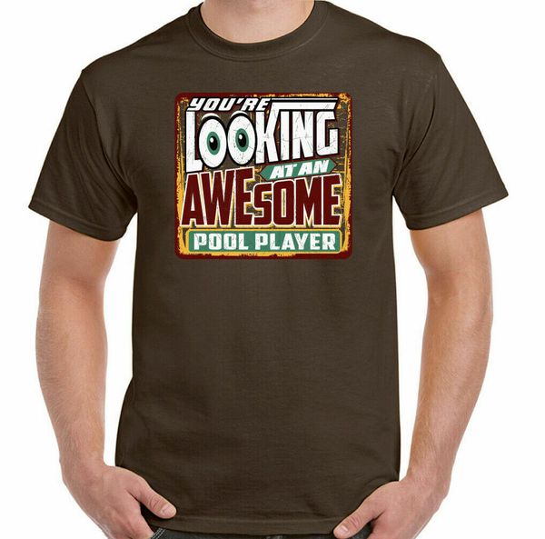 

pool player t-shirt man you 're looking at a great fun snooker, White;black