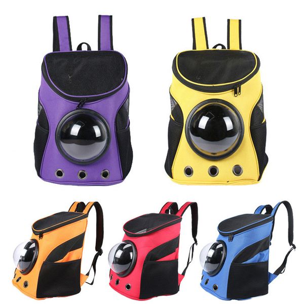 

pet carrier astronaut space capsue backpack for cats sma dogs portabe doggie kitten cat trave bag outdoor puppy pies