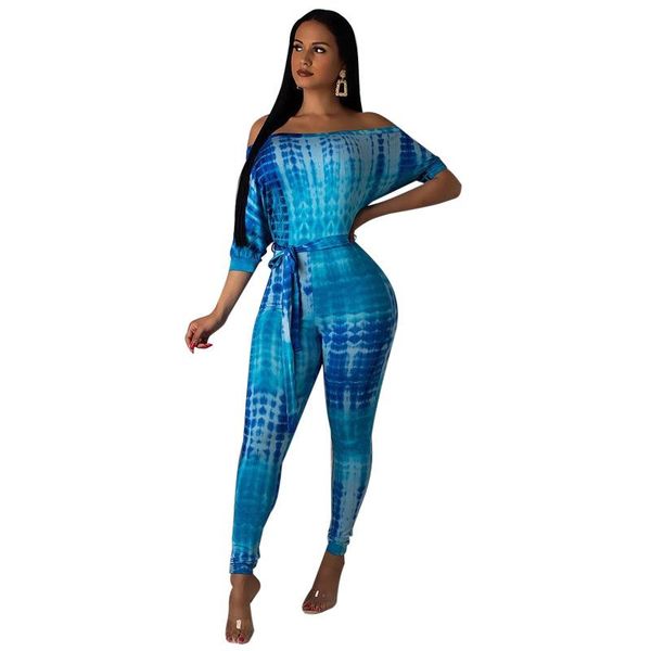 

women's jumpsuits & rompers women off shoulder batwing half length sleeve high waist jumpsuit skinny bodycon romper beach holiday fashi, Black;white