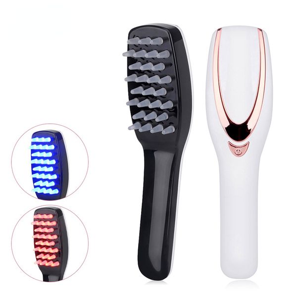 

electric vibration massage comb hair growth care treatment anti hair loss ptherapy scalp massager comb usb rechargeable