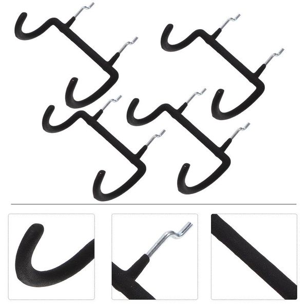 

hooks & rails 4pcs pegboard double drill holders heavy duty hanger