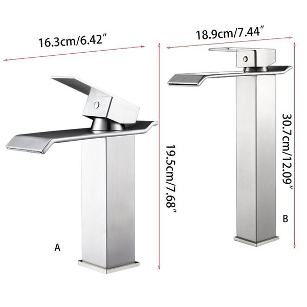 

multifunctional waterfall cold and basin faucet m17e bathroom sink faucets