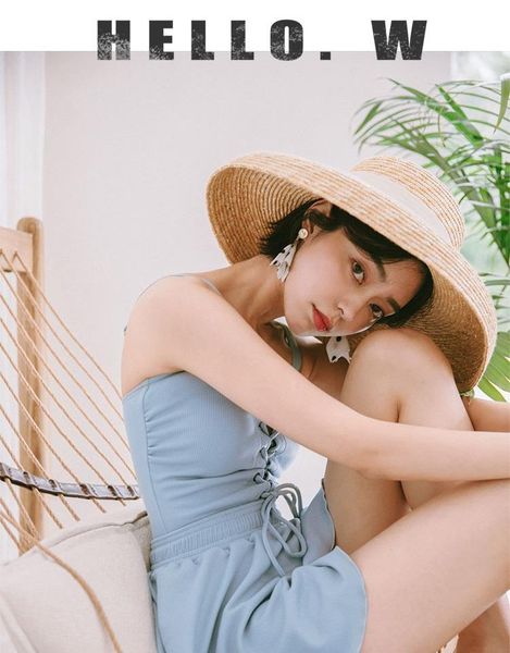 

women's swimwear 2021 summer one-piece swimsuit covering belly thin beach dress small fresh conservative student women, White;black