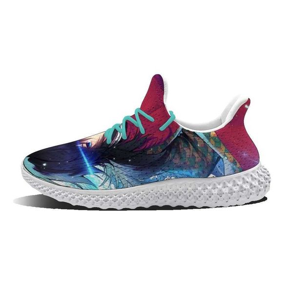 

spring 2021 tomioka giyuu anime pattern flat shoes 9mde