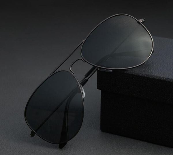 

sunglasses fashionable sun frames designer brand men fashion women classic 58mm pilots sunglasses mirrored shades vintage metal frame drivin, Black