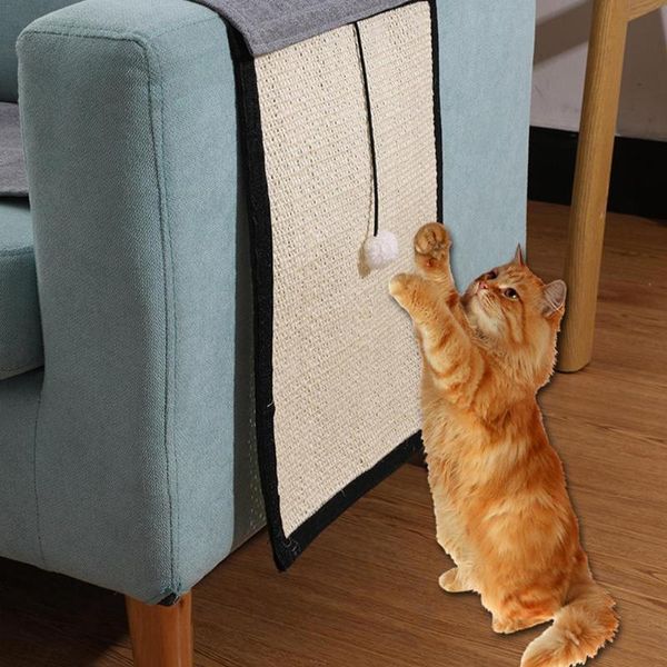 

cat beds & furniture three-piece suit sisal scratching pad sofa protection creative
