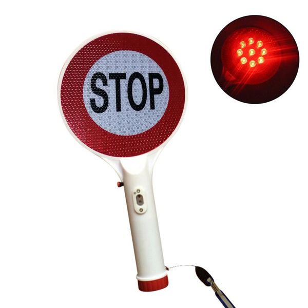 

handheld led traffic sign slight rechargeable car warning for control