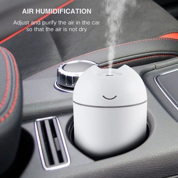 

ultrasonic mini air humidifier aroma essential oil diffuser for home car usb fogger anion mist maker with led night lamp fragrance lamps
