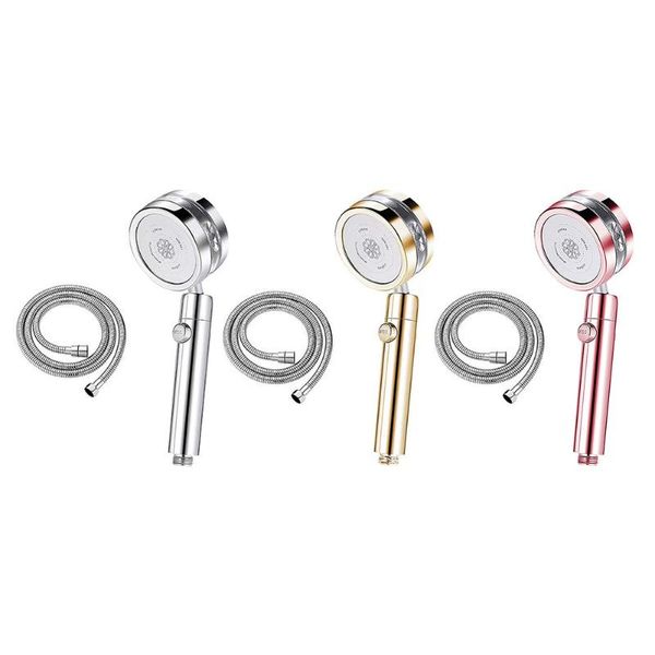 

bathroom shower sets mirror high pressure head abs practical detachable water saving long hose set system