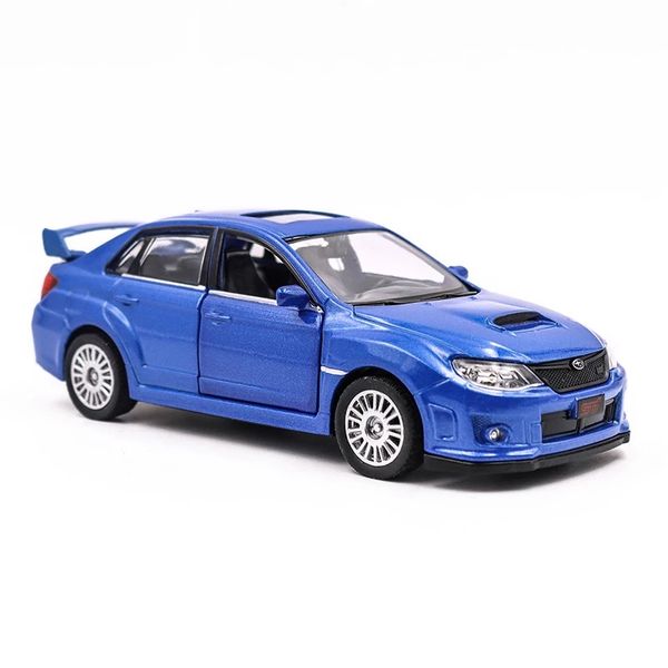 

rmz city 1:36 subaru wrx sti car styling licensed diecast car model toy alloy metal high simulation for collection/gifts