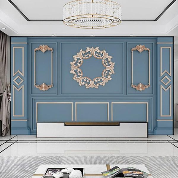 

wallpapers 3d three-dimensional space extension wallpaper forest landscape coffee restaurant livingroom background wall paper