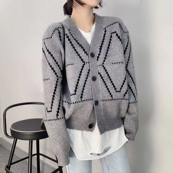 

sweater and check girl, White;black