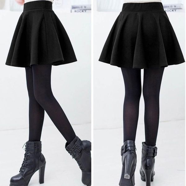 

skirts 2021 summer fashion female mini skirt for girl lady korean short skater women clothing bottoms, Black