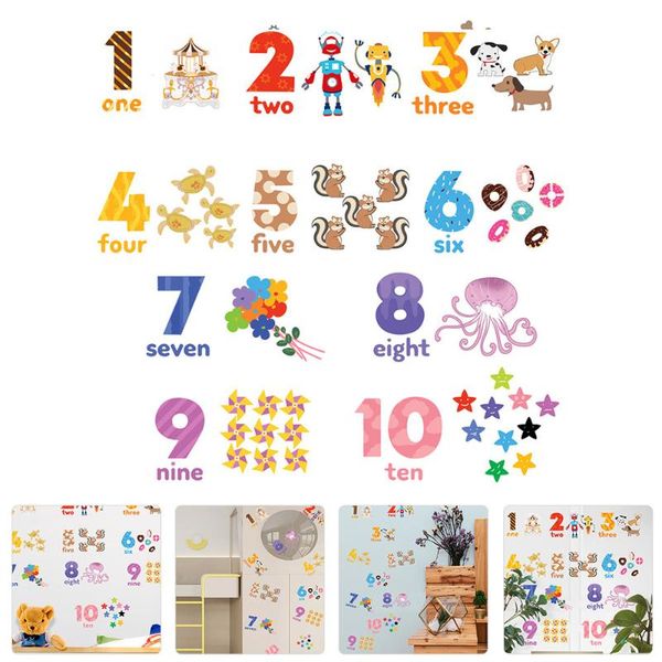 

wall stickers 1 set of cartoon decorative kids's room ornaments
