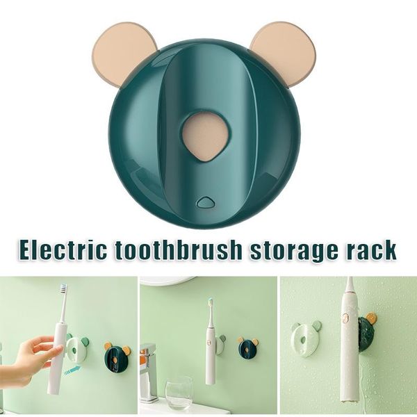 

shower curtains electric toothbrush holder bathroom organizer self adhesive wall mounted automatical organizing rack household storage