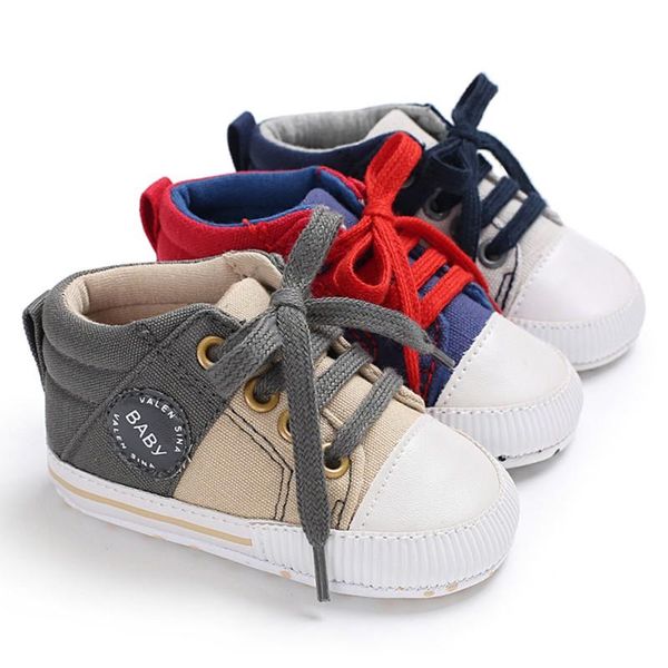 

first walkers baby shoes sneakers girls boys canvas casual toddler anti-slip breathable