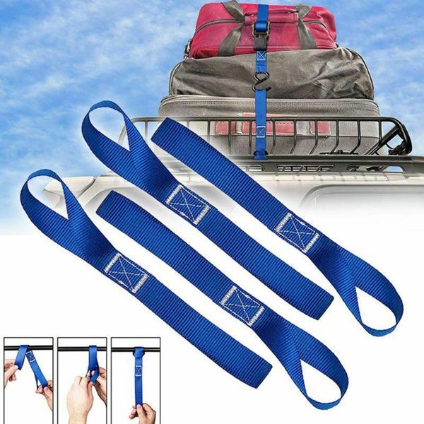 

pcs luggage safe tape soft loop tie down straps heavy duty ratchet bike travel packing band outdoor gadgets