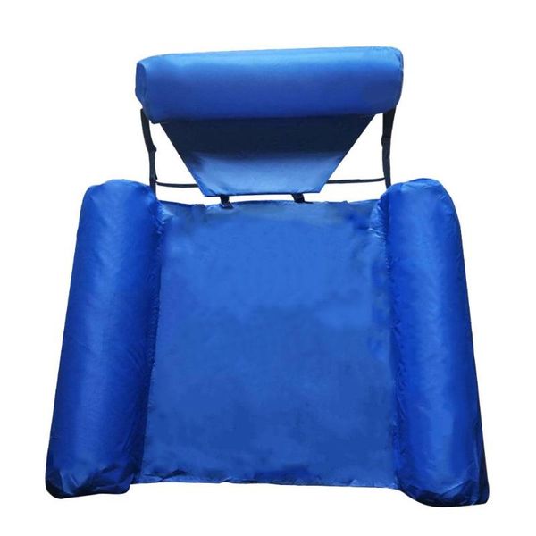 

life vest & buoy inflatable pool float swimming lounge foldable seat for indoor outdoor