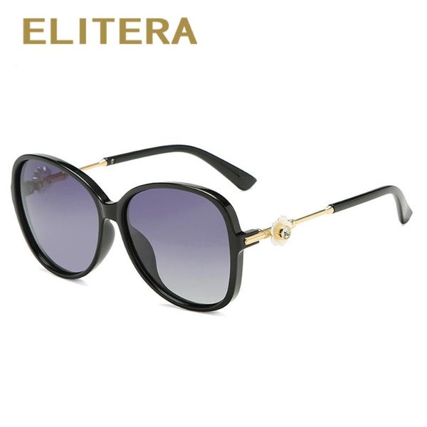 

sunglasses elitera large frame diamond polarized sun glasses women metal gradient fashion eyeglasses luxury design women's, White;black