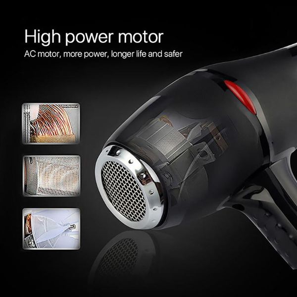 

electric hair brushes 2000w dryer strong wind professional salon &cold negative ionic hammer blower dry