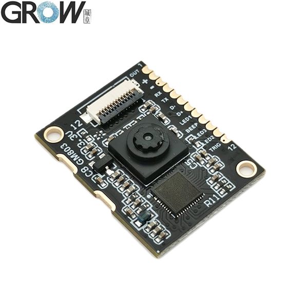 

grow gm803-s small dc3.3v usb/ttl232 interface 5-30cm reading distance barcode scanner module 1d/2d qr bar code reader pdf417 for arduino, Silver