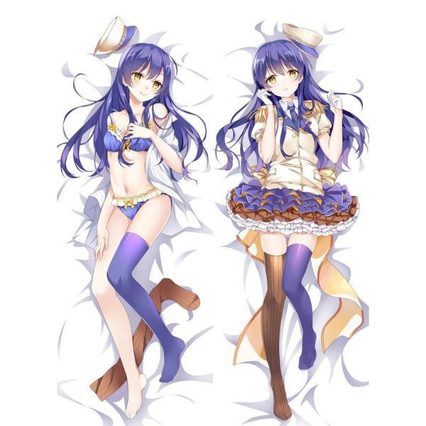 

pillow case lovelivesunshine sonoda umi hugging body cute star pillowcase dakimakura cover anime cushion