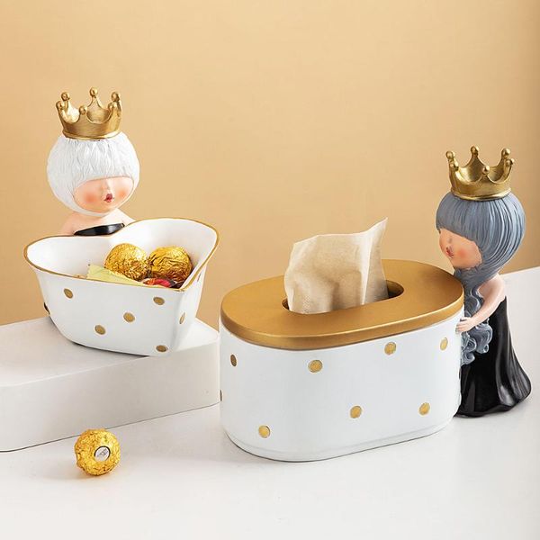

tissue boxes & napkins acrylic box girl holder home decoration napkin paper towel wipes case living room decotaion car