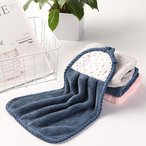

towel mcao hangable bathroom hand drying handkerchiefs cloth kitchen housework cleaning absorbent wipes jf91
