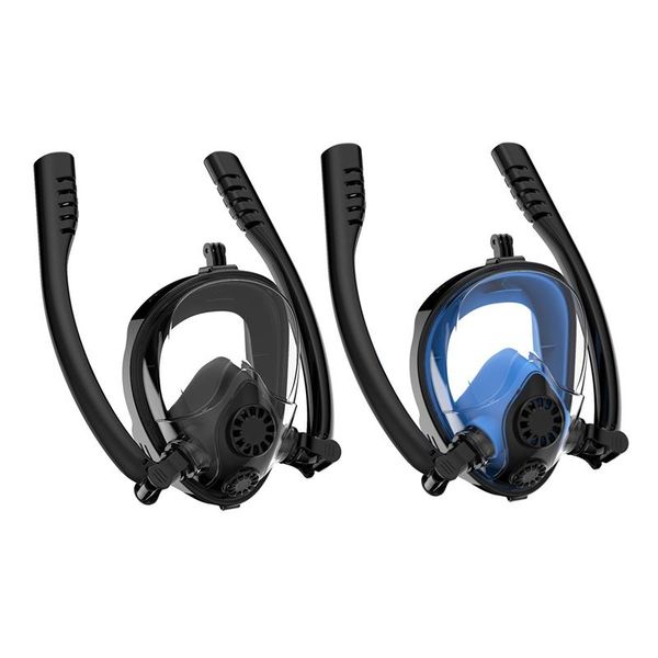 

full face snorkel mask with anti-fog snorkeling anti-leak diving for adults masks