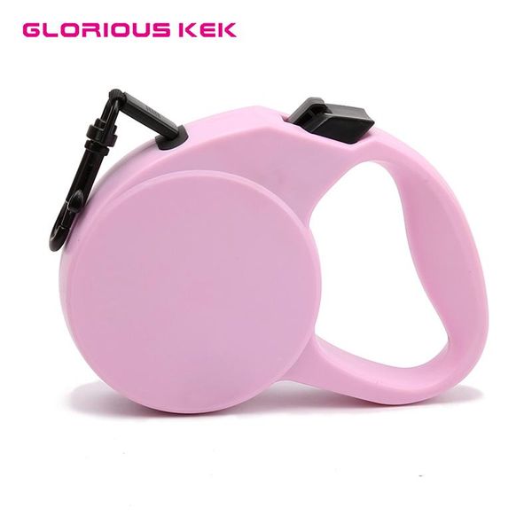 

dog leash retractable 5m macandy color pet walking leads for small medium dogs outdoor safety leashes 25kg collars &