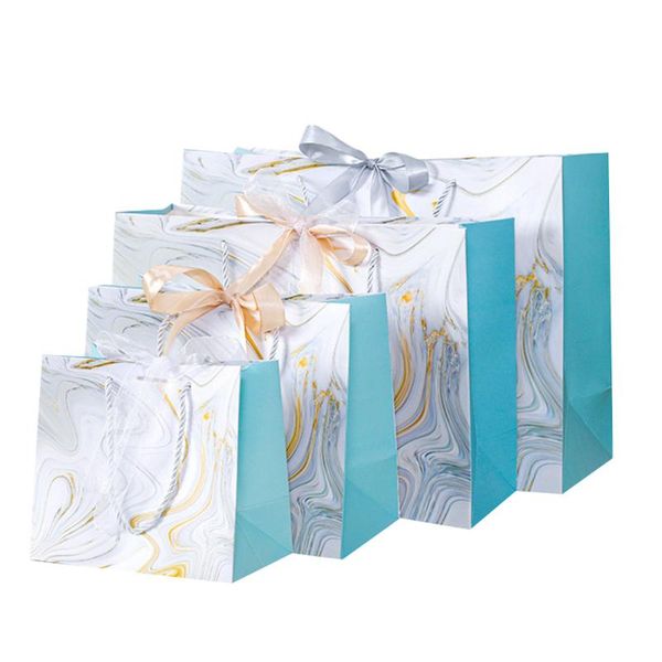 

gift wrap 4pcs exquisite bags marble pattern paper candy package