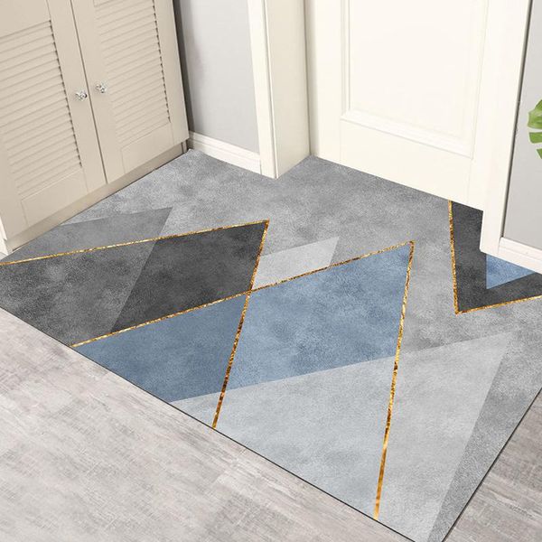 

carpets geometric abstract floor mat kitchen bathroom welcome home entrance door bedroom rectangle doormat non-slip polyester rug