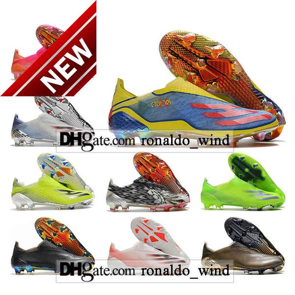 

gift bag mens high football boots x 20+ fg firm ground cleats outdoor ghosted laceless trainers man black red blue yellow soccer shoes