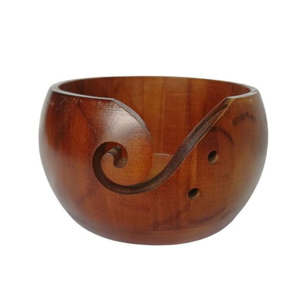 

other arts and crafts round durable home portable multifunctional for knitting diy crocheting gift storage bamboo holder deskyarn