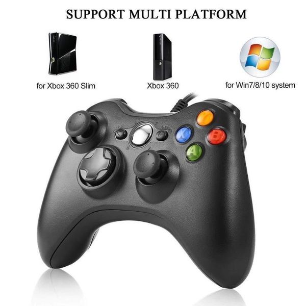 Gamepad для Xbox 360 Wired Controller Joystick Xbox360 Joypad PC Windows 7 8 10 Game Controller