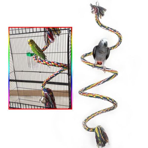 

other bird supplies cotton cloth perch toy cage stand iron wire environmental material traditional handicrafts