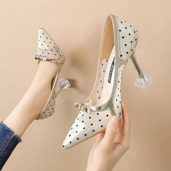 

dress shoes miaoguan clear heels for women sweet elegant womens fetish high fashion summer woman 2021, Black
