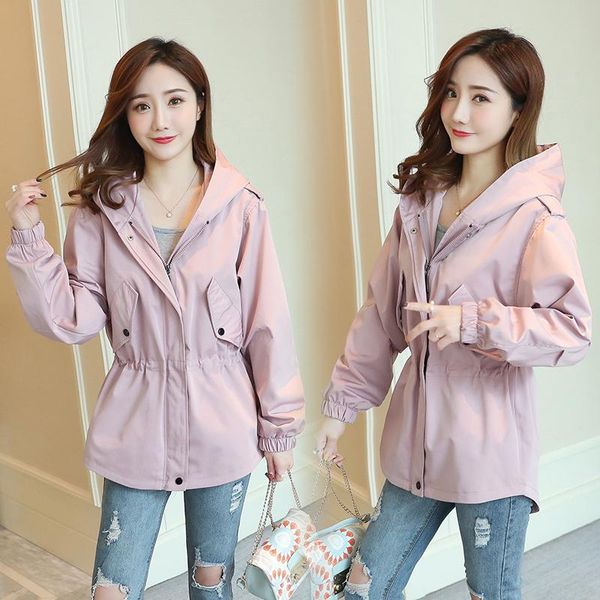 

fashion long sleeve women's jacket short windbreaker female outerwear casual jackets ladies autumn coat lwl548, Black;brown