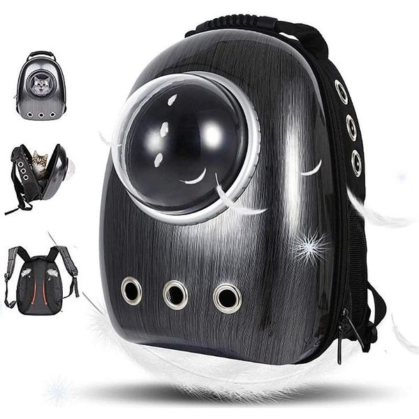

cat carriers,crates & houses large capacity pet backpack carrier breathable space kitten dog shoulder bag outdoor travel