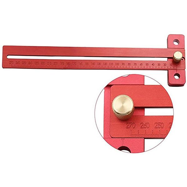 

products aluminium measuring ruler, line gauge, straight plotter, woodworking tool household items small party favor