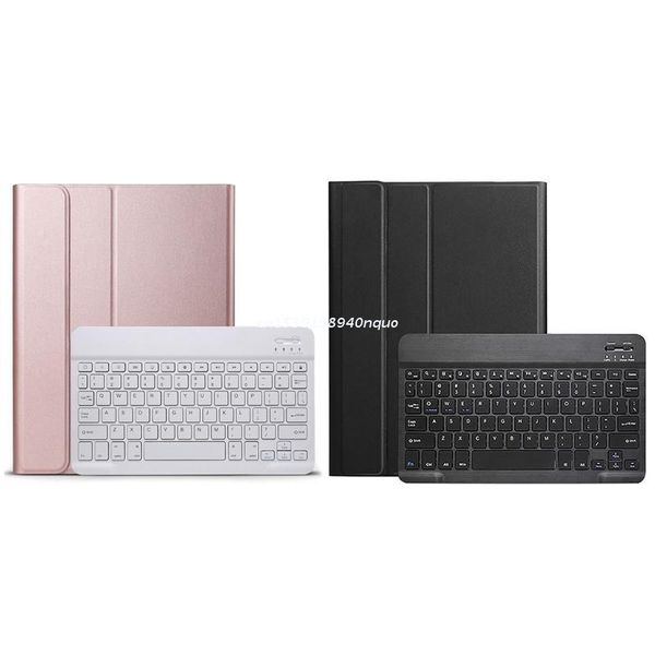 

keyboards t510 detachable wireless bluetooth-compatible keyboard case for tab a 10.1 inch sm-t510 tablet slim shell dropship