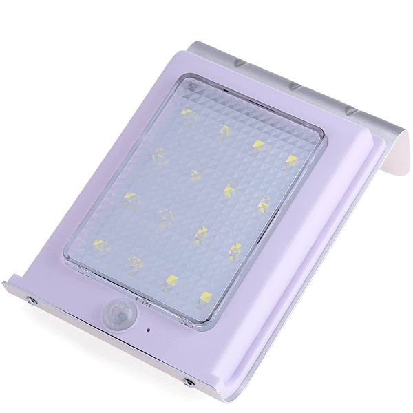 

motion sensor led solar light - silver