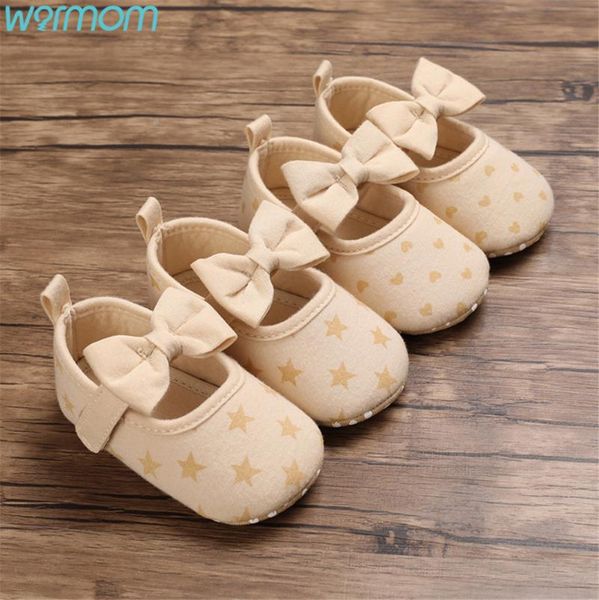 

first walkers warmom spring and autumn models 0-1 year old baby princess shoes soft bottom breathable non-slip all-match toddler