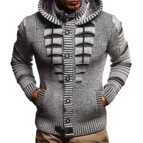 

fashion men's sweater, long sved hoodie, single breasted dign, jacquard, casual, winter, White;black