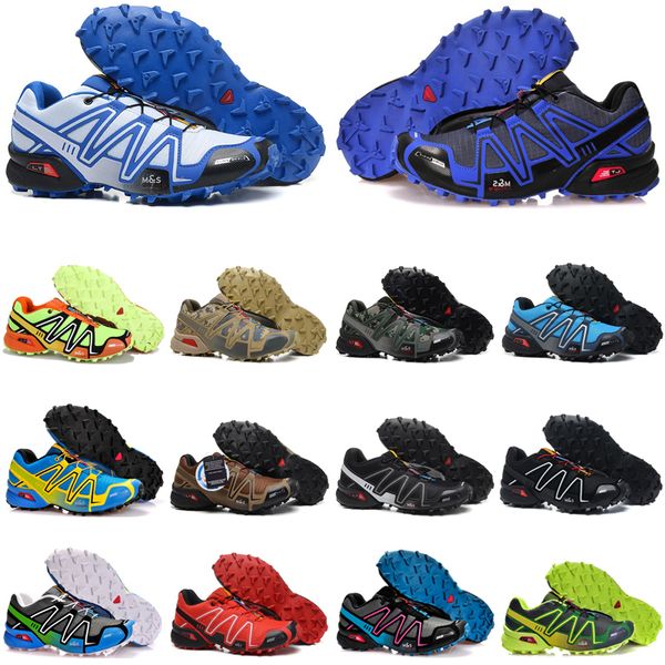 

r speed cross 3 outdoor mens running shoes speedcross runner jogging iii black green pink grey #15 men trainers sports sneakers chaussures z
