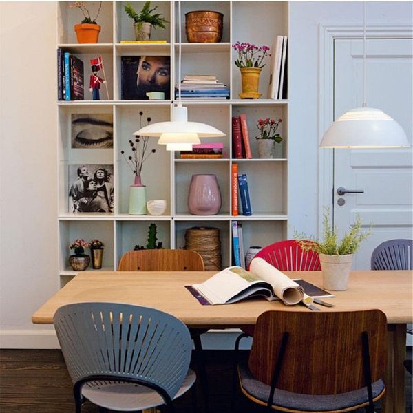 

pendant lamps nordic simplicity light colorful umbrella shape led suspend lamp for restaurant living room parlor foyer luminaire