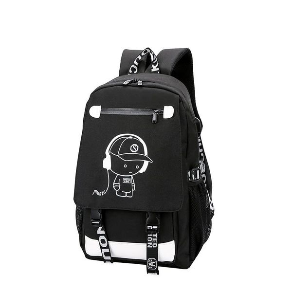 

backpack 2021 usb charge lapcomputer shoulder travel teenager animation student school casual schoolbag