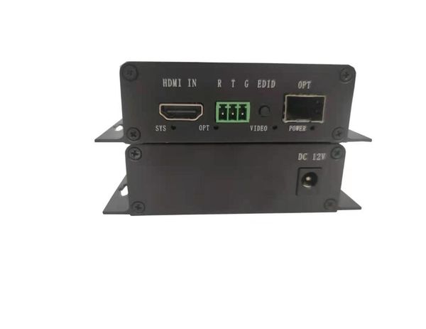 

optical transceiver full hd uncompressed fiber transmission single mode lc10gbps80km3840*2160p60 optic equipment