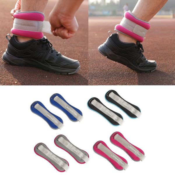 

adjustable wrist ankle weights pair 1kg arm leg running fitness exercises accessories