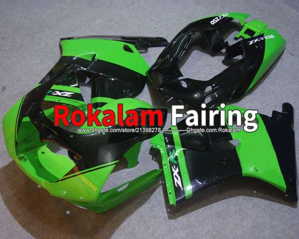 Cobertura de feiras de reposição para Kawasaki ZXR250R 1990-1998 1990 1991 1992 Ninja ZXR 250R Motorcycle Fairing Kit